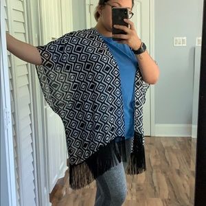 Black & White Kimono